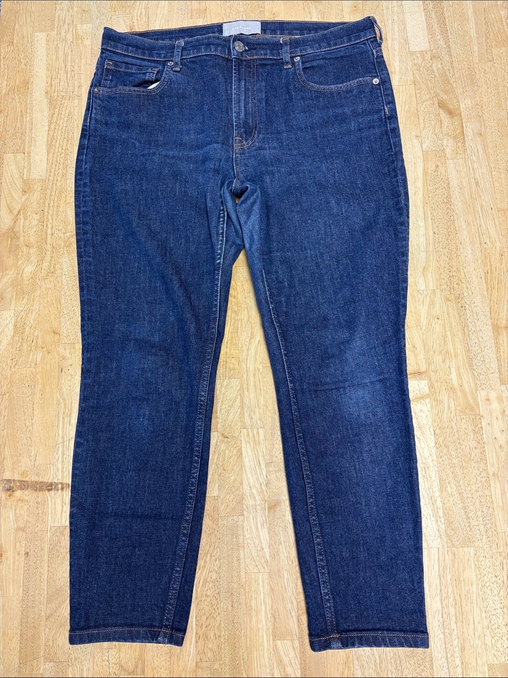 Everlane Dark Wash Skinny Ankle Jeans Size 32